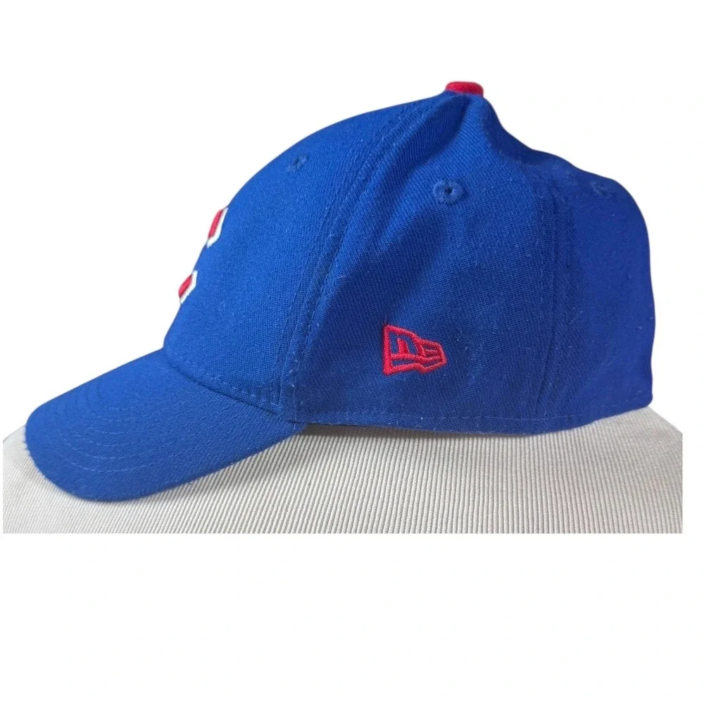 New Era Youth Chicago Cubs Hat Child Blue Polyester Solid Stretch Fit MLB 2016
